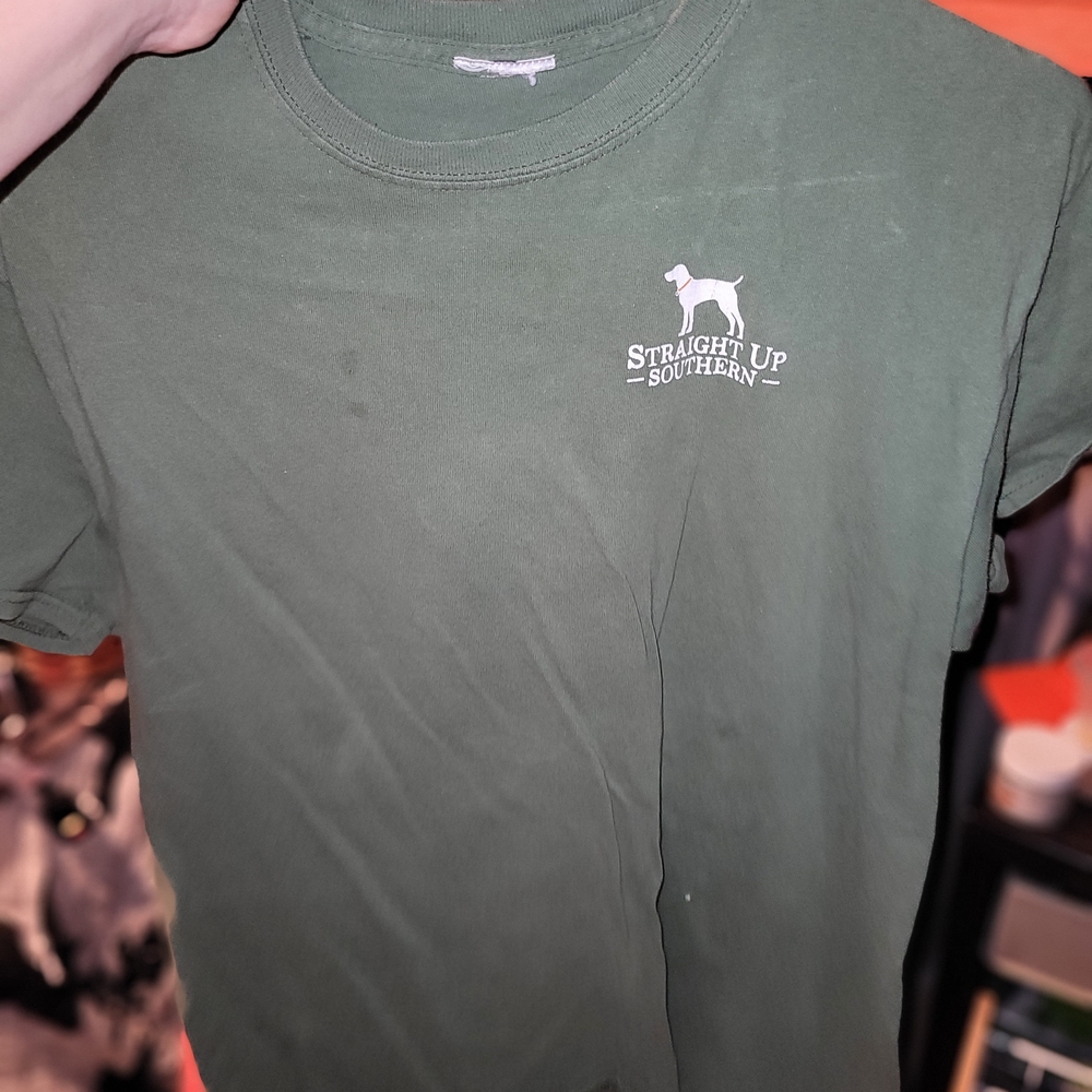 Straight Up Southern Green T-Shirt